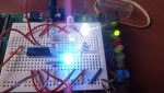 PICAXE-microcontroller-breadboarded-prototype-flashing-7-LED-desk-ornament-closeup-2-DHD.jpg